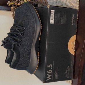 Allbirds Women's Wool Dasher 2 Mizzle Natural Black